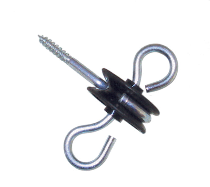 Torgriffisolator mit 2 Einhängeösen, 10er Btl.