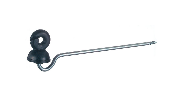 Long-stem front-mounted insulators, full ring, 22cm, 25 pieces.