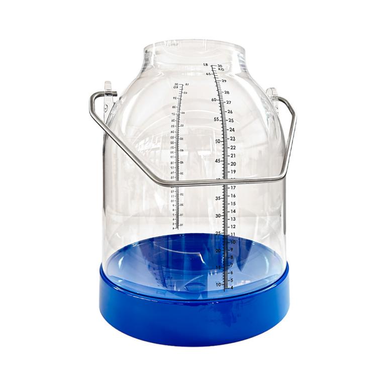 Kunststoff Melkeimer blau, 30l, 143mm Bügelhöhe
