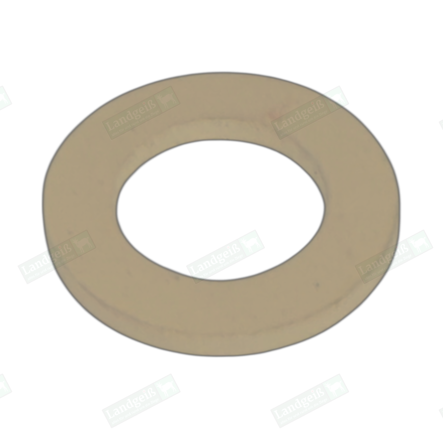 Silikondichtung, weiß, für Vakuumklemmhähne