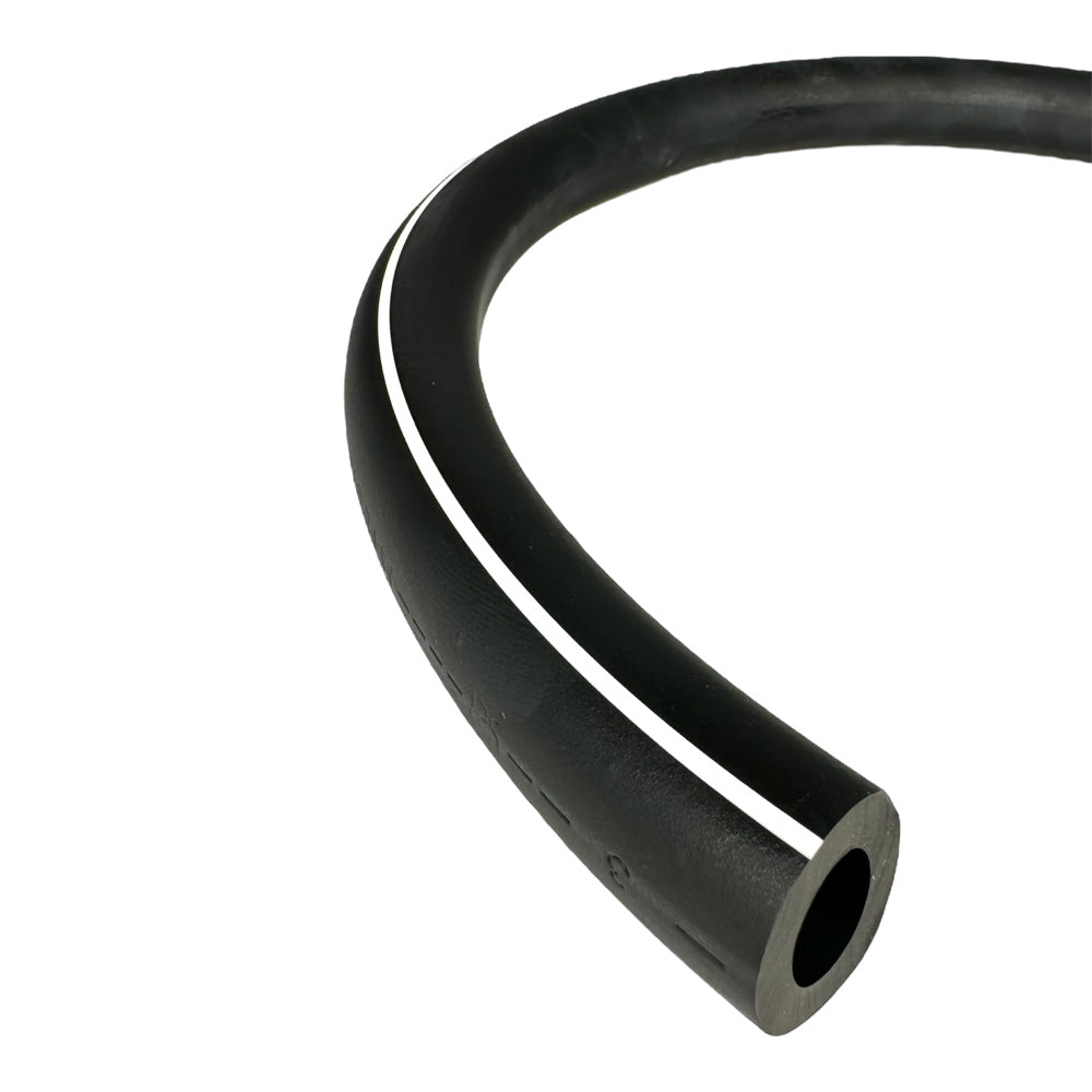 Gummi Milchschlauch ø 13 x 23 mm, weißer Streifen