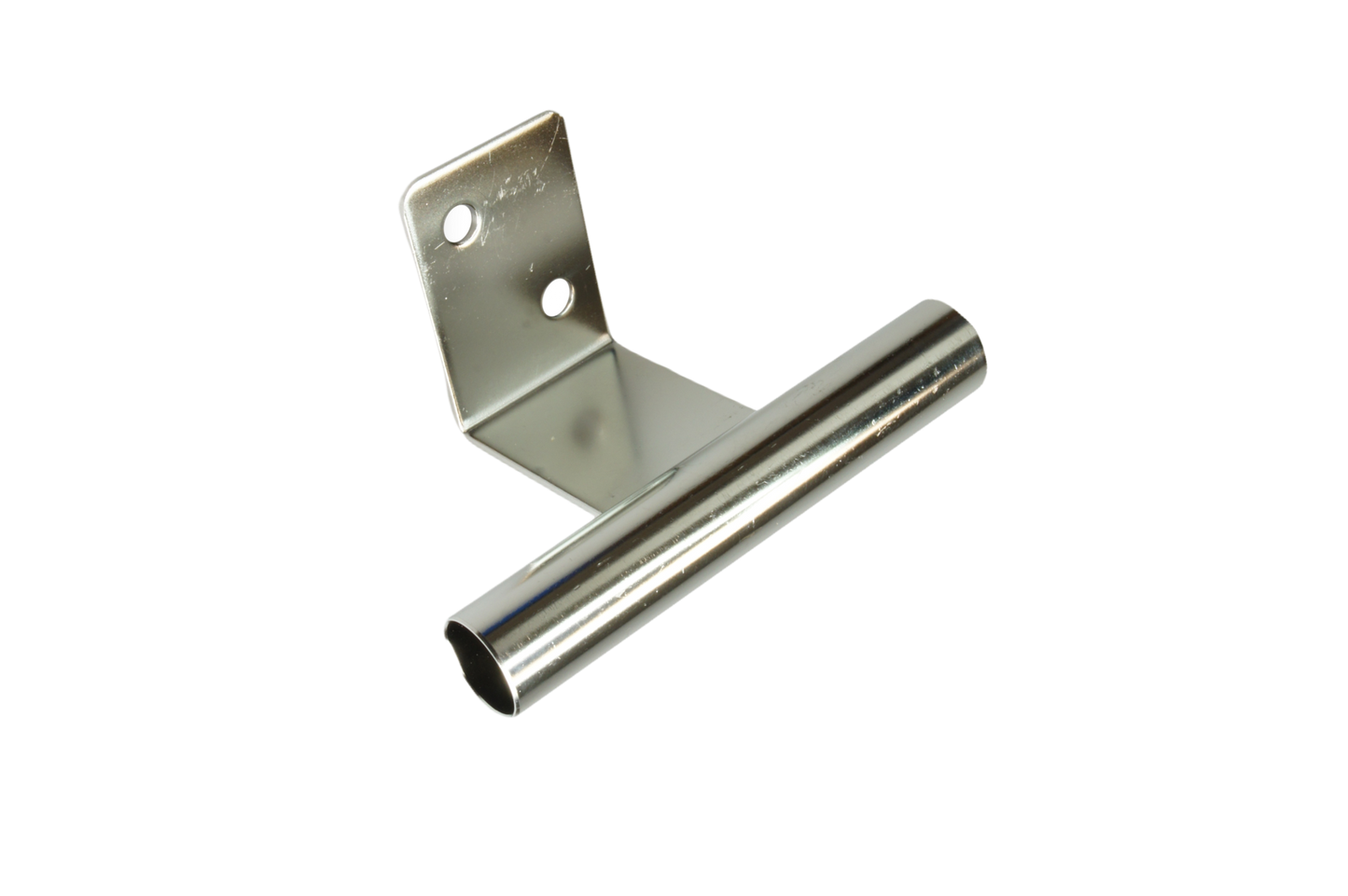 Edelstahl Schlauchentlaster mit ø 16 x 18 mm Anschlussrohr