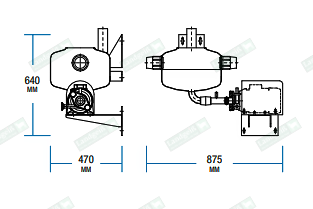 Final unit 27 liters, single-phase