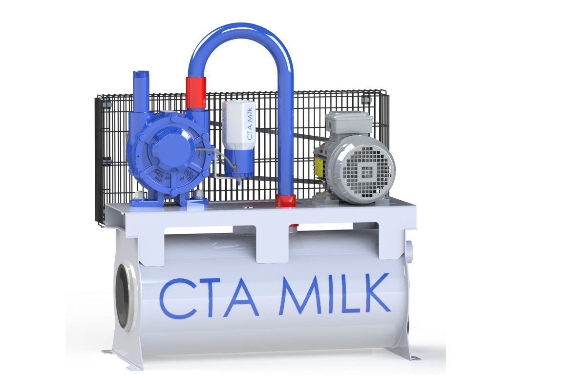 Vakuumpumpe auf Tank GPV 750, Typ Eco, 750l