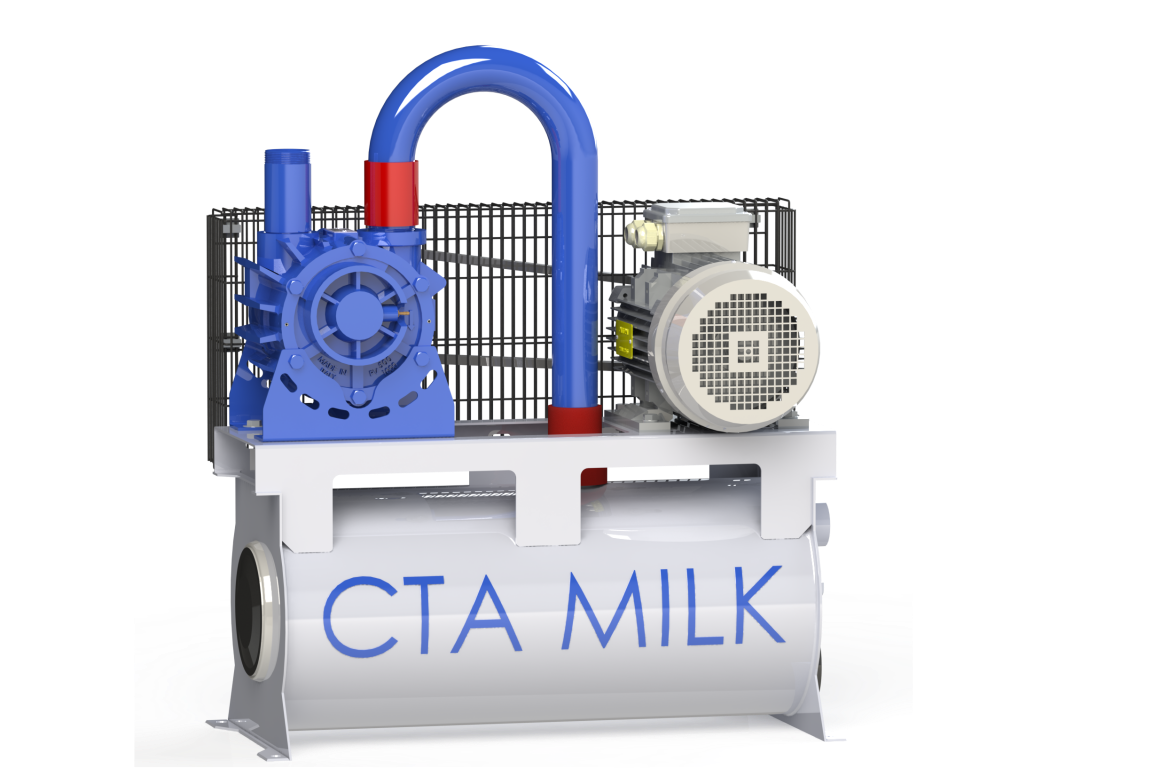 Vakuumpumpe auf Tank GPV 1000, Typ Eco, 900l