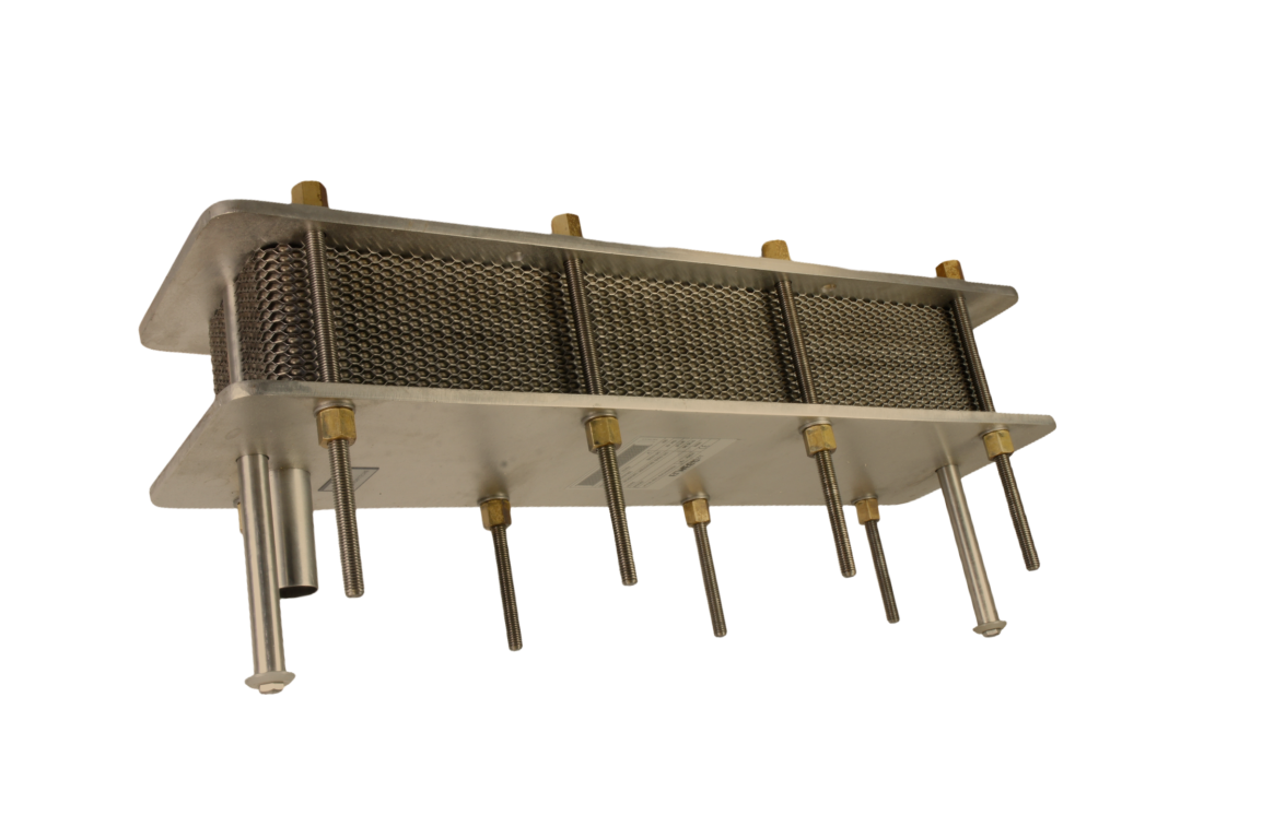 Plattenwärmetauscher mit 31 Platten, 1" Anschluss