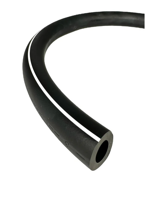 Rubber air hose ø 8 x 16 mm, white stripe