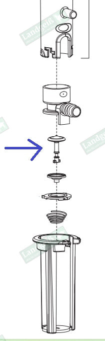 Rückschlagventil für TopFlow Melkzeug Ziege ( wie GEA 7036-1731-000 )