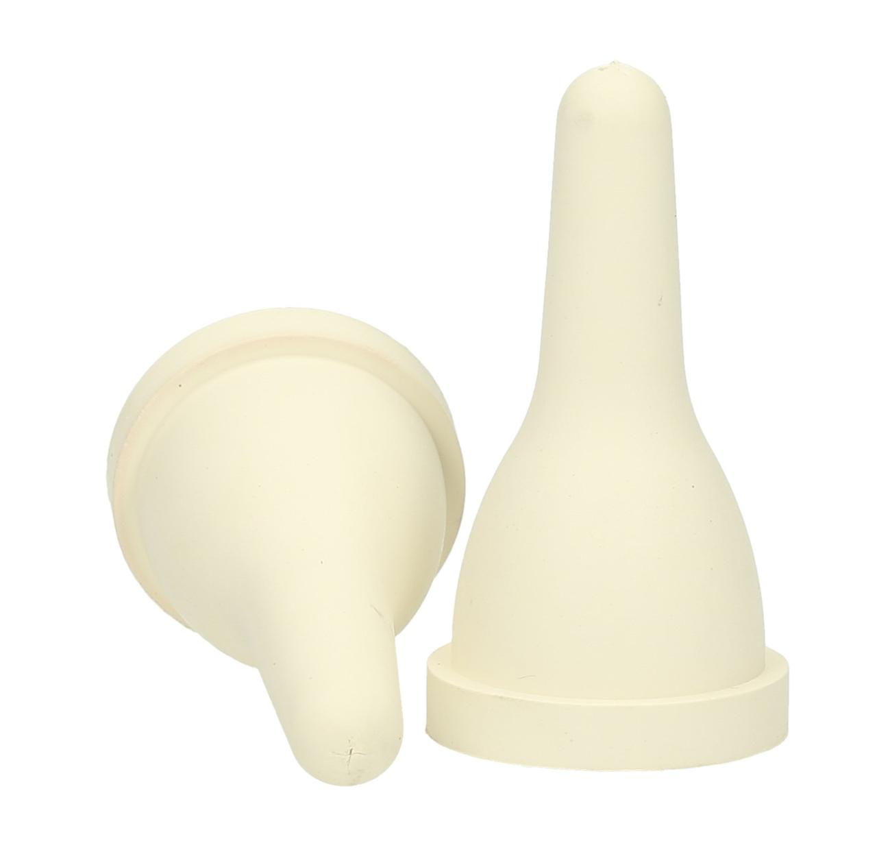 Ziegenkitz-Sauger, weiß (harte Variante) 1 Stk