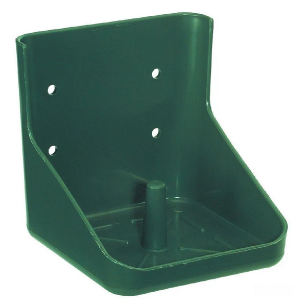 Salzlecksteinhalter Kunststoff grün