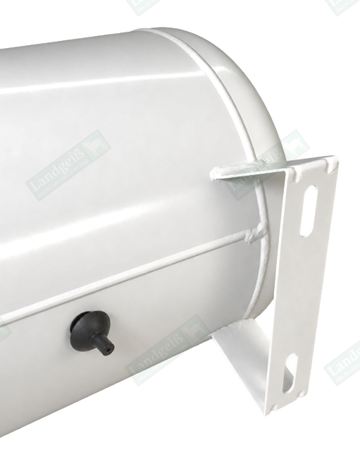 Vakuumtank 18 Liter, mit Bodenventil, inkl. Vakuumregler u. Verbindungsschläuche