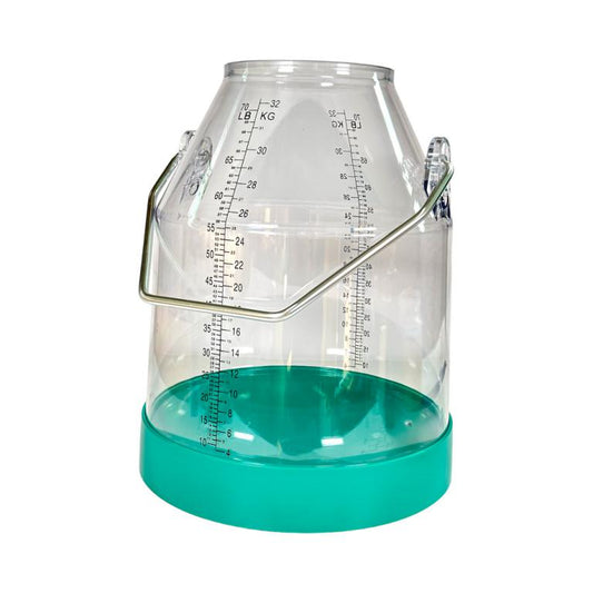Kunststoff Melkeimer grün, 32l, 143mm Bügelhöhe