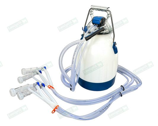 Landgeiß Eimermelkanlage für Ziegen "Heidi 2"