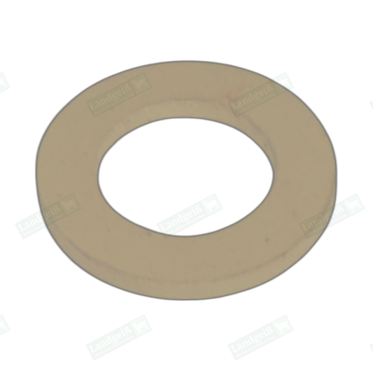 Silikondichtung, weiß, für Vakuumklemmhähne