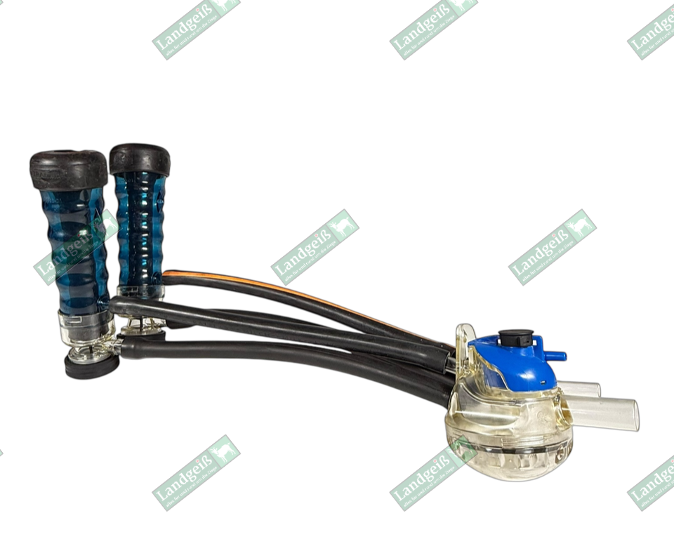 DeLaval Almatic plus  Typ G-50-R, Nachbau mit Sammelstück (für untenliegende Milchleitung)