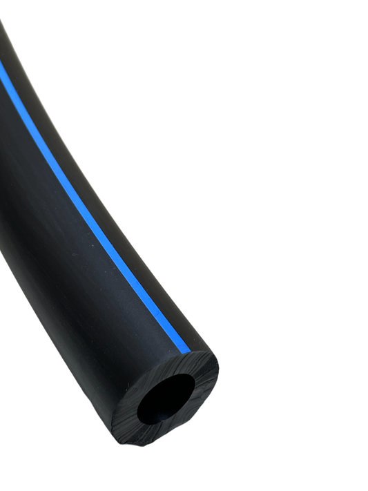 Gummi Luftschlauch ø 7 x 13 mm, blauer Streifen