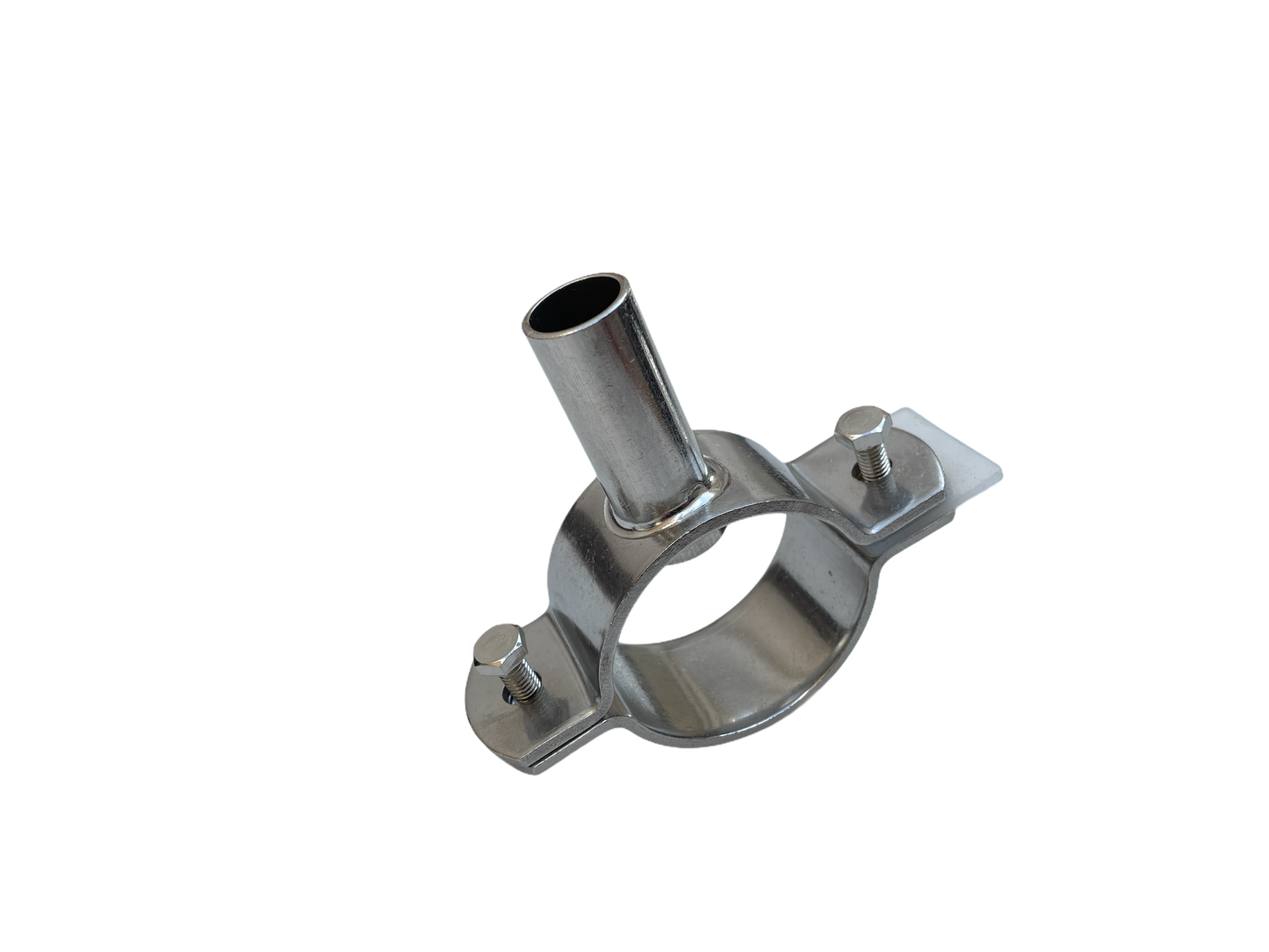 Edelstahl Milchanschluss, schweres Modell, ø Anschluss 14-16 mm, Leitung ø 50-52 mm