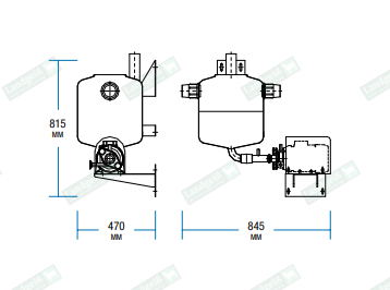 Final unit 35 liters, single-phase