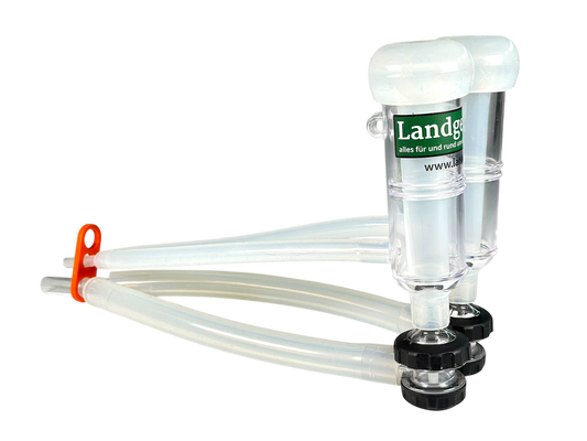 Ziegenmelkzeug Typ Classic, mit Y-Stücke und automatischen Ventilen (Typ 207)