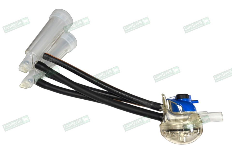 DeLaval Almatic Nachbau G10-S, komplett, mit Sammelstück (für untenliegende Milchleitung)