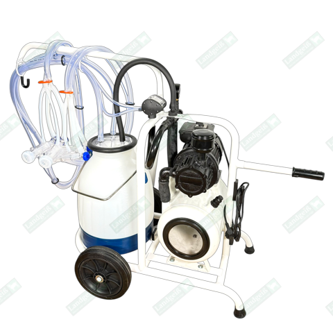 Landgeiß Minimelker für Ziegen "Melkmeister 2"