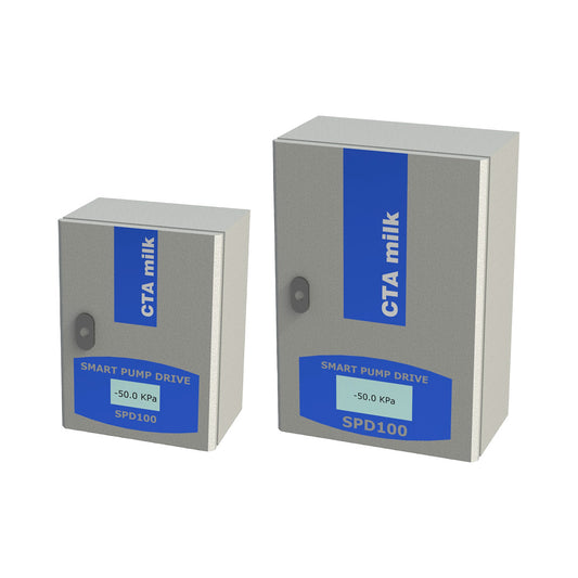Frequenzsteuerung mit Digitaldisplay und Vakumuhr für  Vakuumpumpen bis 4 kW  inkl. Sensor und 10 m Kabel