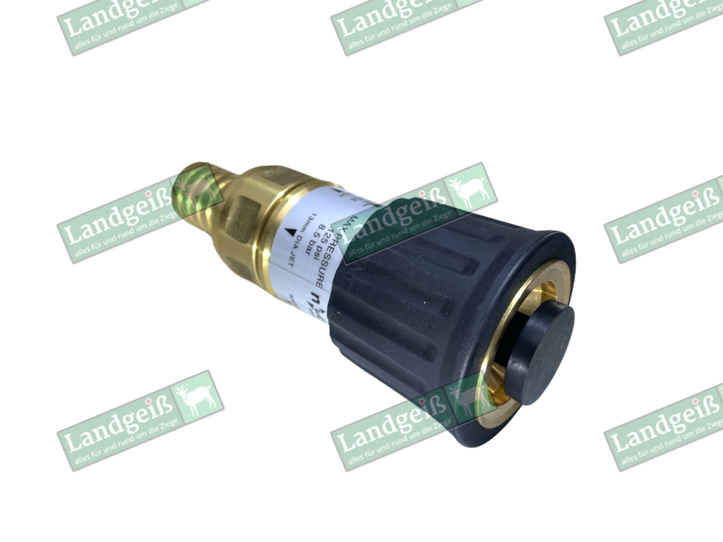 Reinigungsdüse ,,Power Spray" 20 mm - 3/4“, Messing/Gummi