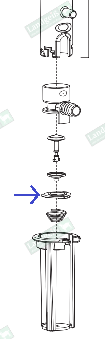 Klemmring für TopFlow Melkzeug Ziege ( wie GEA 7036-2556-000 )