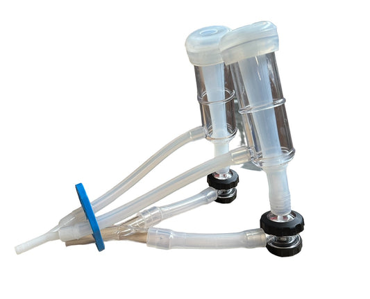 Ziegenmelkzeug Typ Classic, mit Y-Stücke und automatischen Ventilen (Typ 207)
