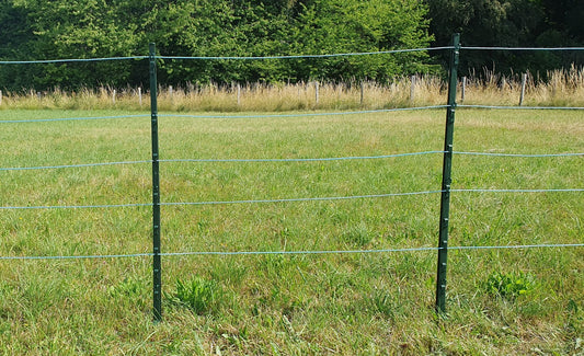 Kunststoffpfahl 125 cm, grün 20er Karton