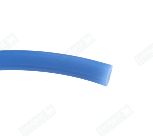 Silikon Luftschlauch/Milchschlauch ø 9 x 17 mm, blau