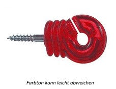 Ring-Isolatoren (rot) 25er Btl.