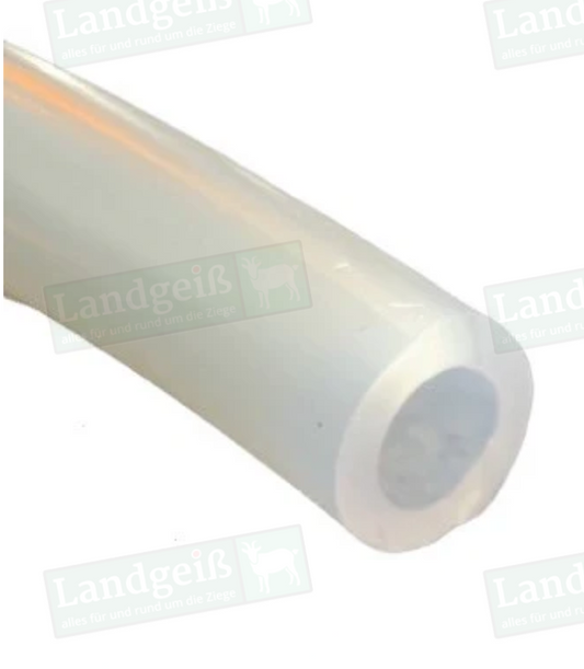Silikon Luftschlauch/Milchschlauch ø 6 x 10 mm, transparent