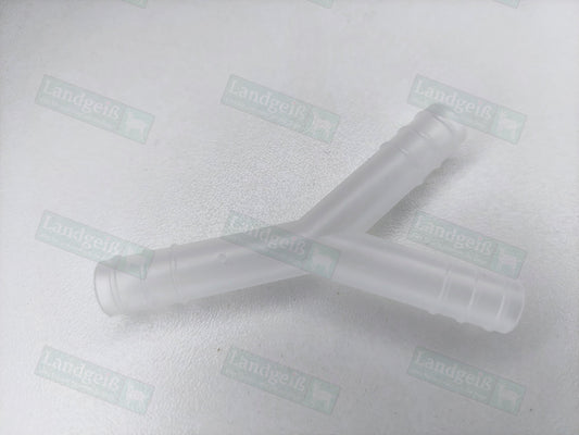 Y- Stück für Melkzeuge, ø 6 x 10 mm (passend z.B. für Pulsschläuche)